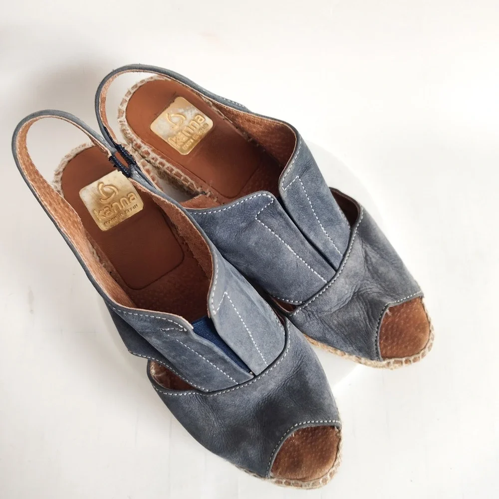 kanna espadrille wedge